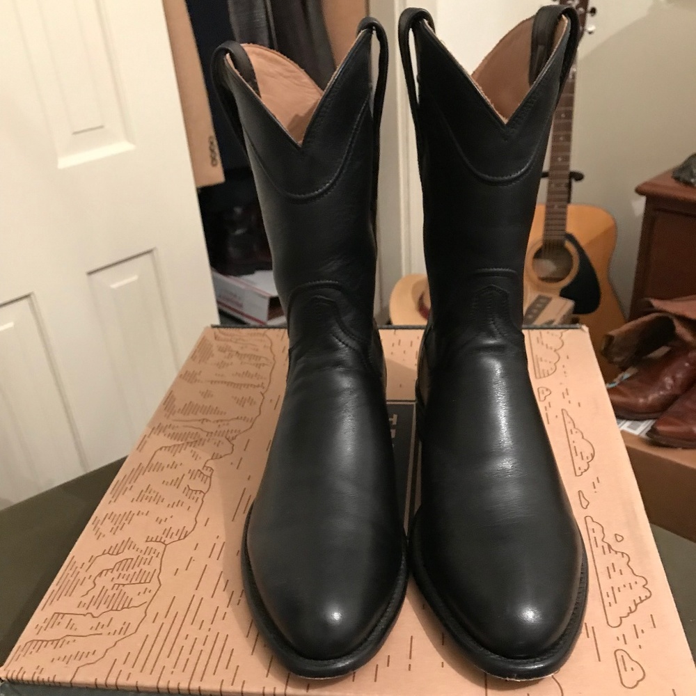 Men's Tecovas Earl Black Size 10.5D